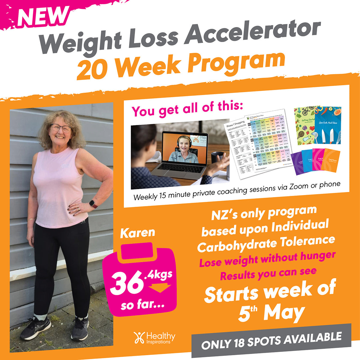 Weight Loss Accelerator – 20 Week Program