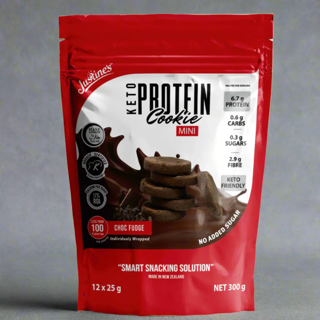 Justine's gluten-free mini cookies Choc Fudge snack 25g