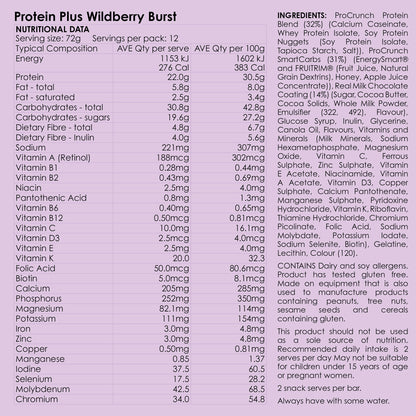 Protein Plus - Wildberry (Procrunch rebranded)