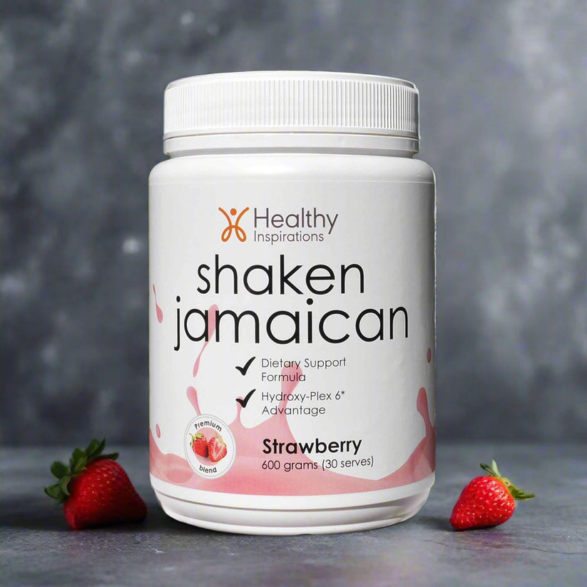 Sheken Shaken Jamaican - Strawberry (30 serves) – Healthy Inspirations New Zealand